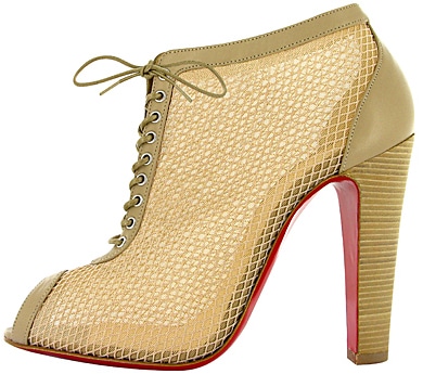 Mesh Christian Louboutin Bootie