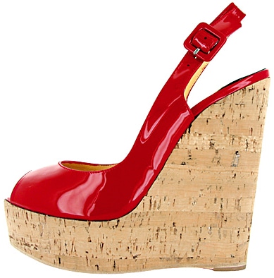 Patent Buckle Wedge Christian Louboutin Spring 2011