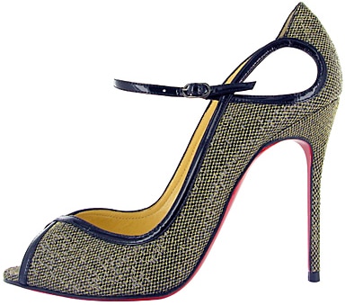 1EN8 Christian Louboutin Tweed pump Fall 2011