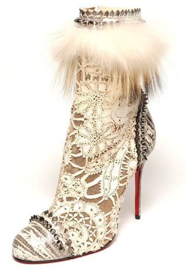 Christian Louboutin Fall 2011 Laser-cut boot