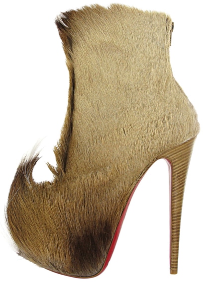 Christian Louboutin Fall 2011 Puck fur boot