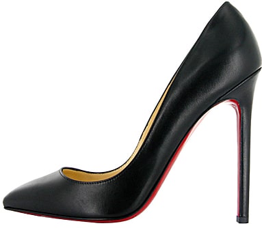 Christian Louboutin black leather Pigalle Fall 2011