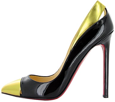 Gold toe cutout PIgalle pump Chrisitan Louboutin 2011