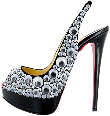 Lady Peep Sling googly eyes Christian Louboutin Fall 2011