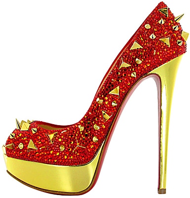 Very Mix red strass Christian Louboutin Fall 2011