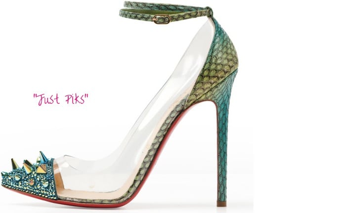 Louboutin-Just-Piks-PVC-pump