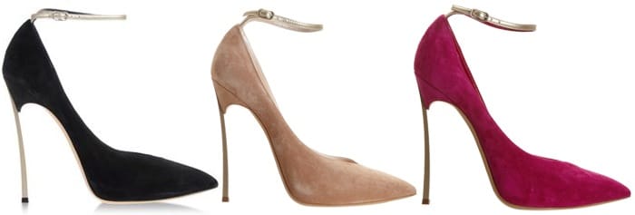 Casadei Ankle-Strap Blade Pump - Buy Online - Designer Pumps