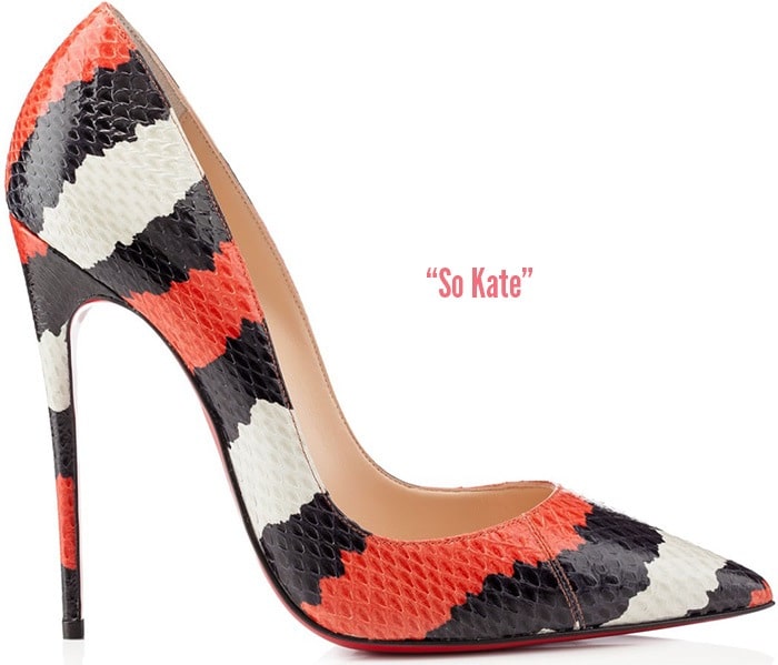 louboutin python heels