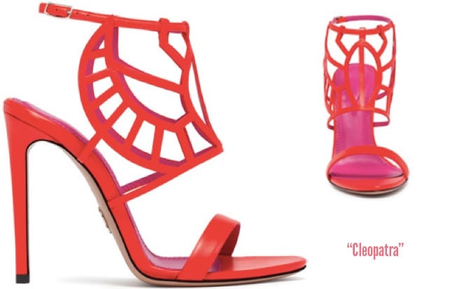 Oscar-Tiye-Spring-2014-red-leather-Cleopatra-sandal