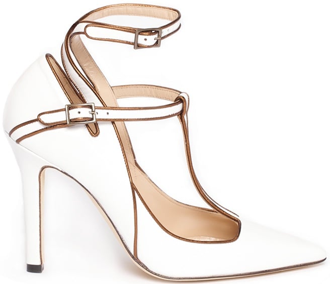 henri-lepore-dezert-Fall-2014-carmela-white-leather