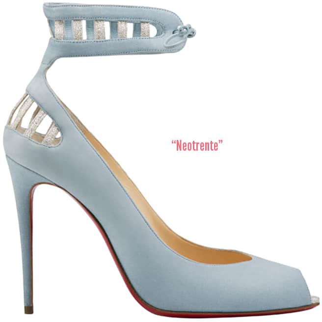 light blue designer heels