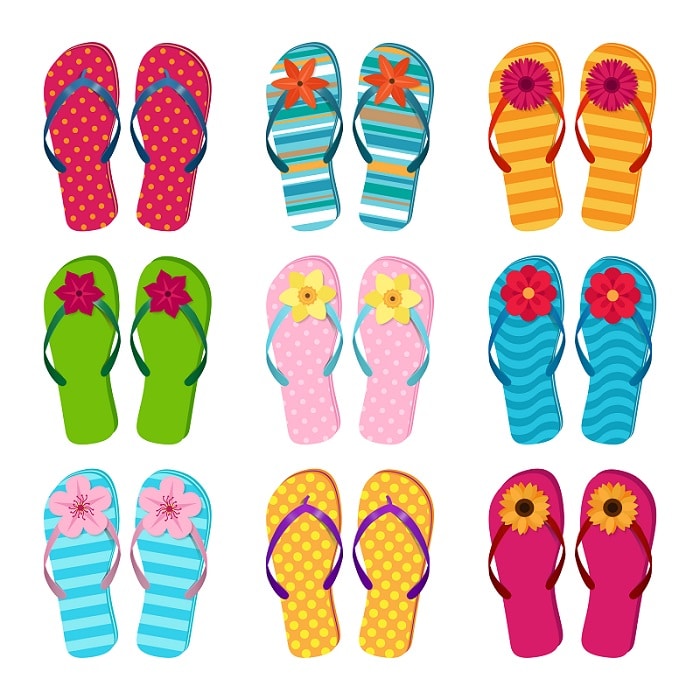 10 Different Types of Flip Flops - Shoerazzi