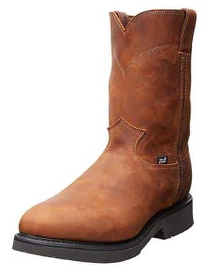 Justin Original Men’s Double Comfort Pull-On Conductor Work Boot