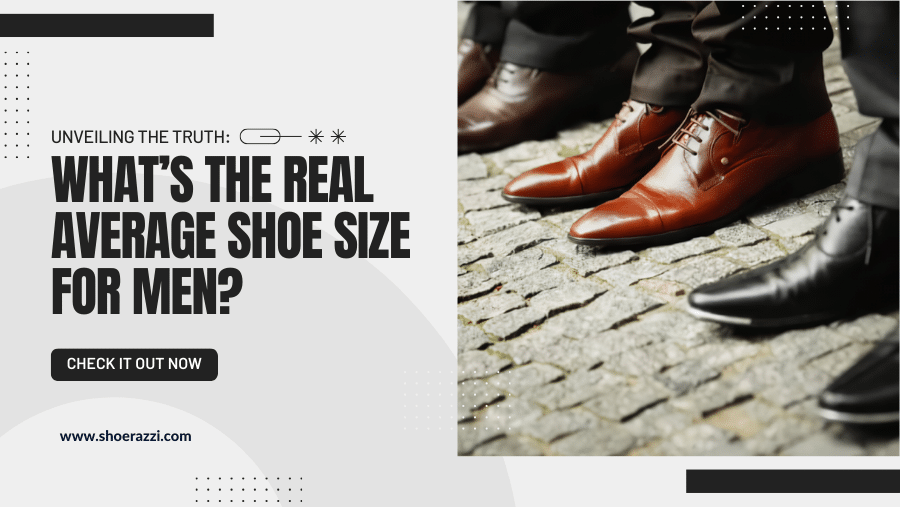 average shoe size for men