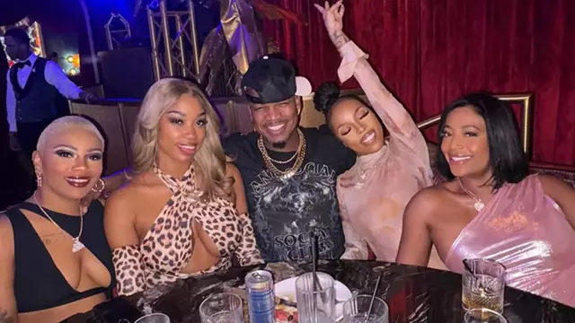 Ne-Yo polyamorous relationship four girlfriends sleeping arrangement