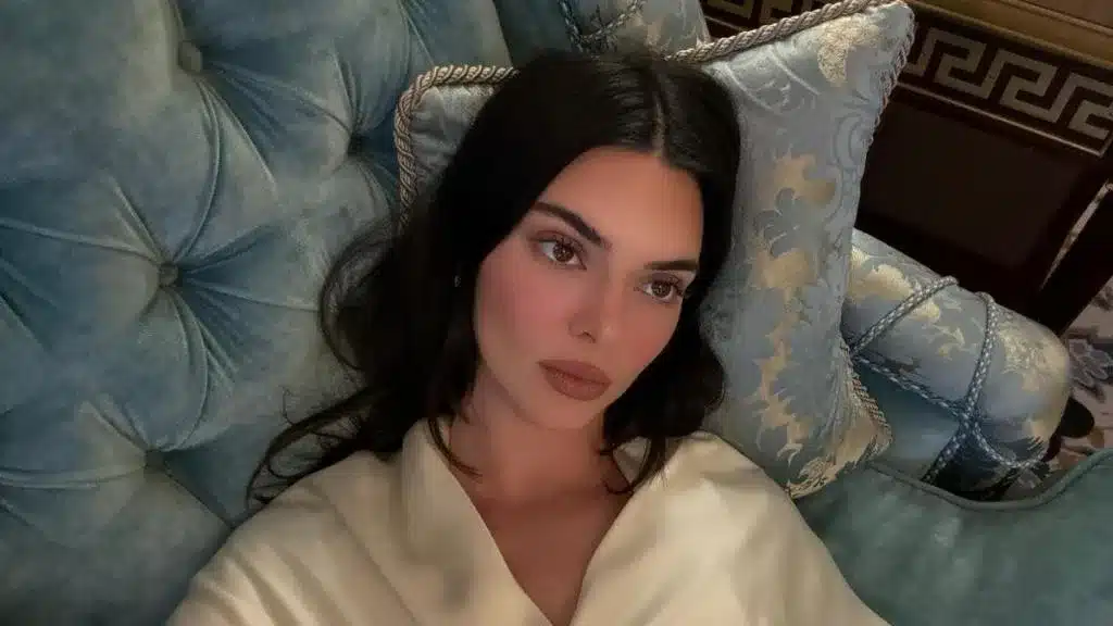 Kendall Jenner super tiny miniskirt Christmas Eve photos fashion reactions