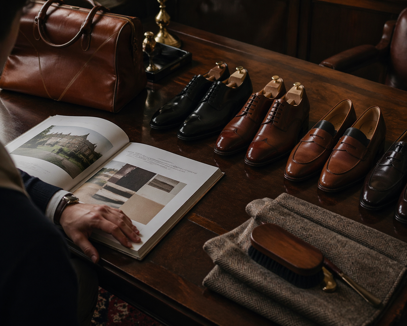 Old Money aesthetic shoes