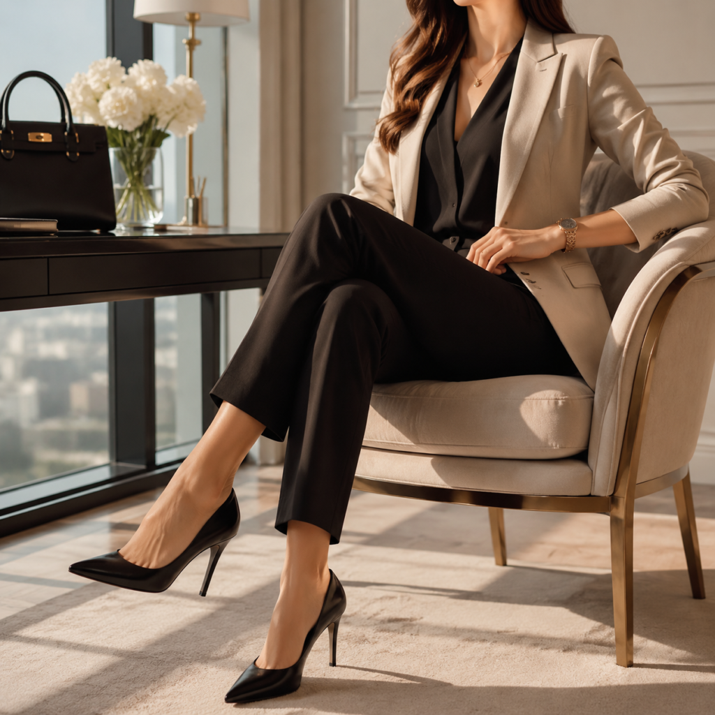 She Appreciates Elegance, Professionalism, and Timeless Fashion