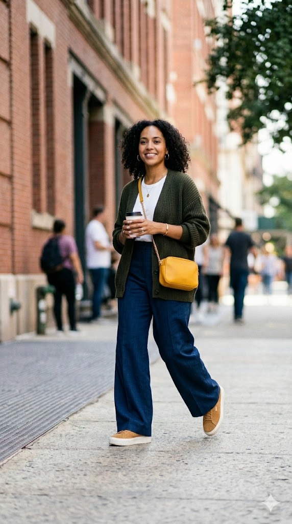 Look 2: Bottom-Heavy Balance