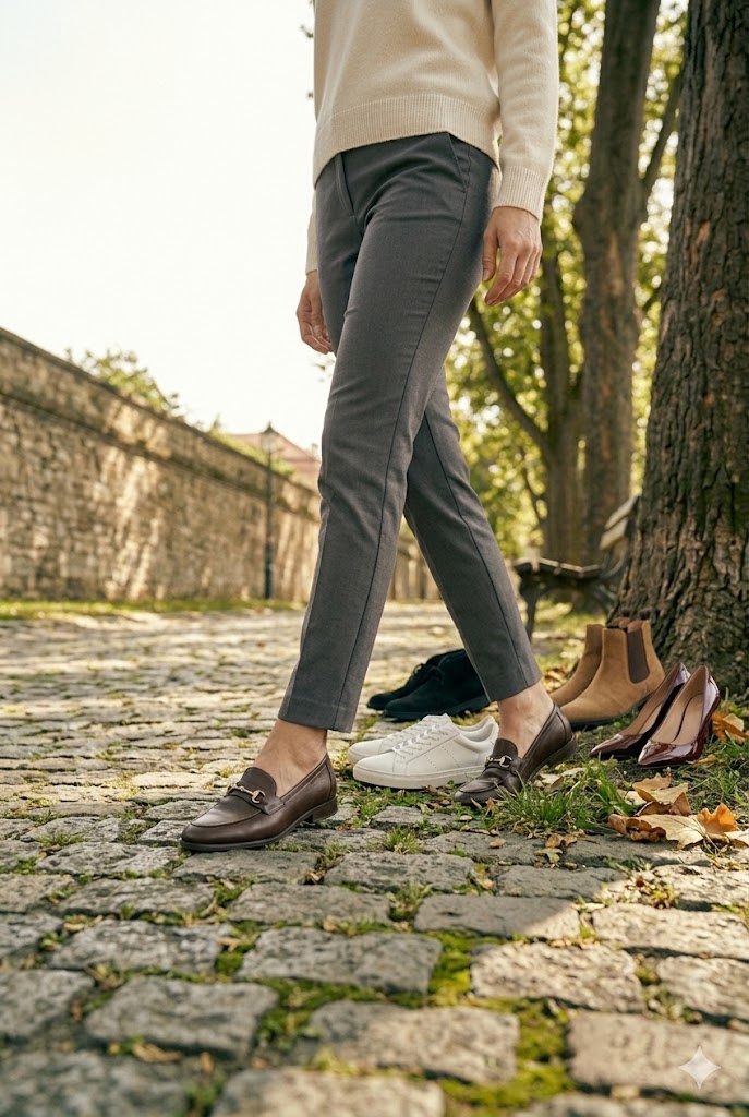 2. Slim Trousers: The Most Versatile Shoe Pairing