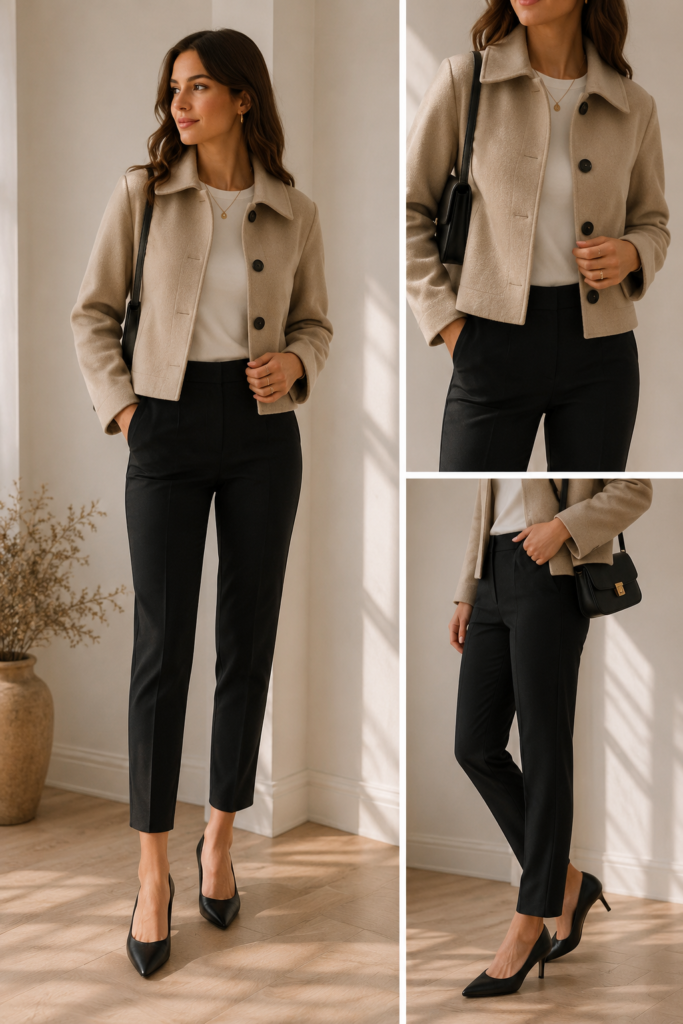 1. Short Hip-Length Coats Made My Legs Look Longer