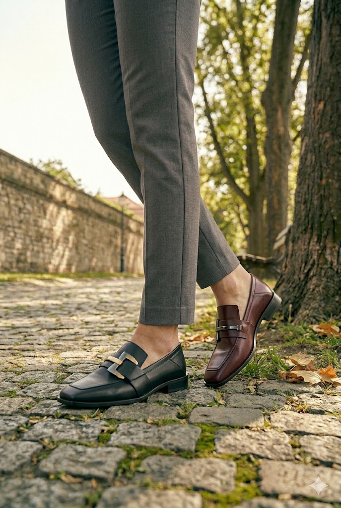 4. Modern Loafers: Structure with Style