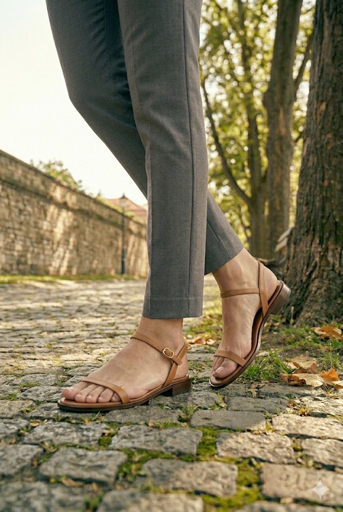5. Minimal Sandals: A Refined Look