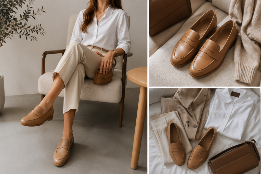 2. Classic Loafers Made Me Look Instantly More Put Together