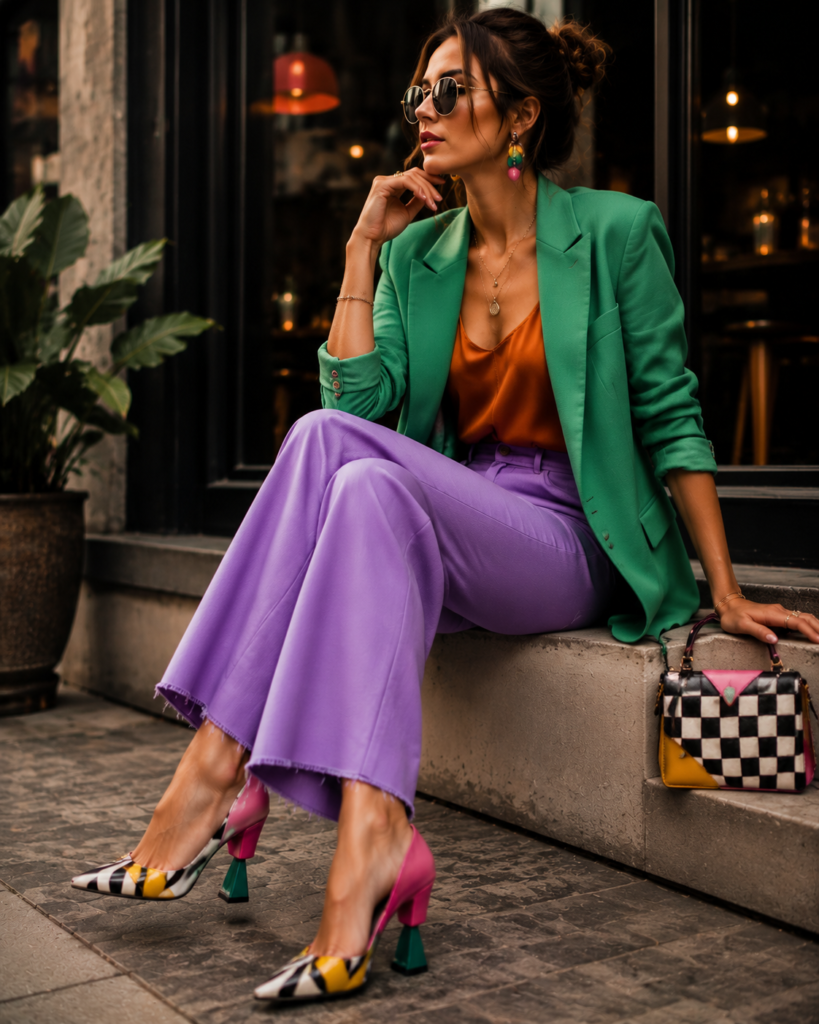 She Experiments with Fashion