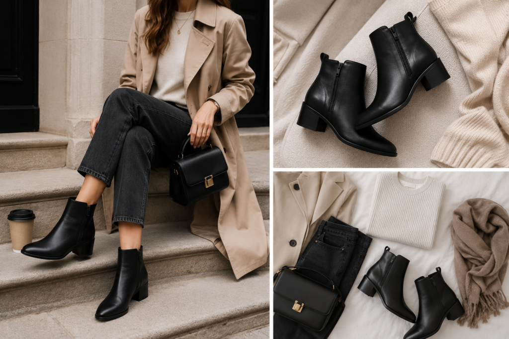 3. Ankle Boots Became My Most Versatile Transitional Shoe