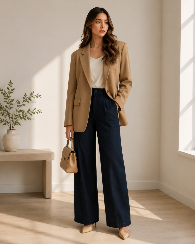 Look 1: Top-Heavy Balance
