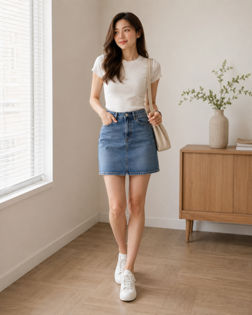 Denim Skirt