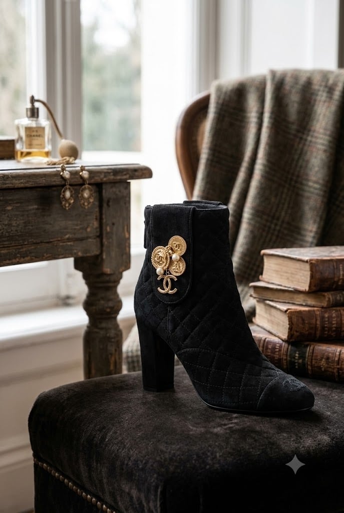2. Chanel: Textured Nostalgia and Medallion Charm