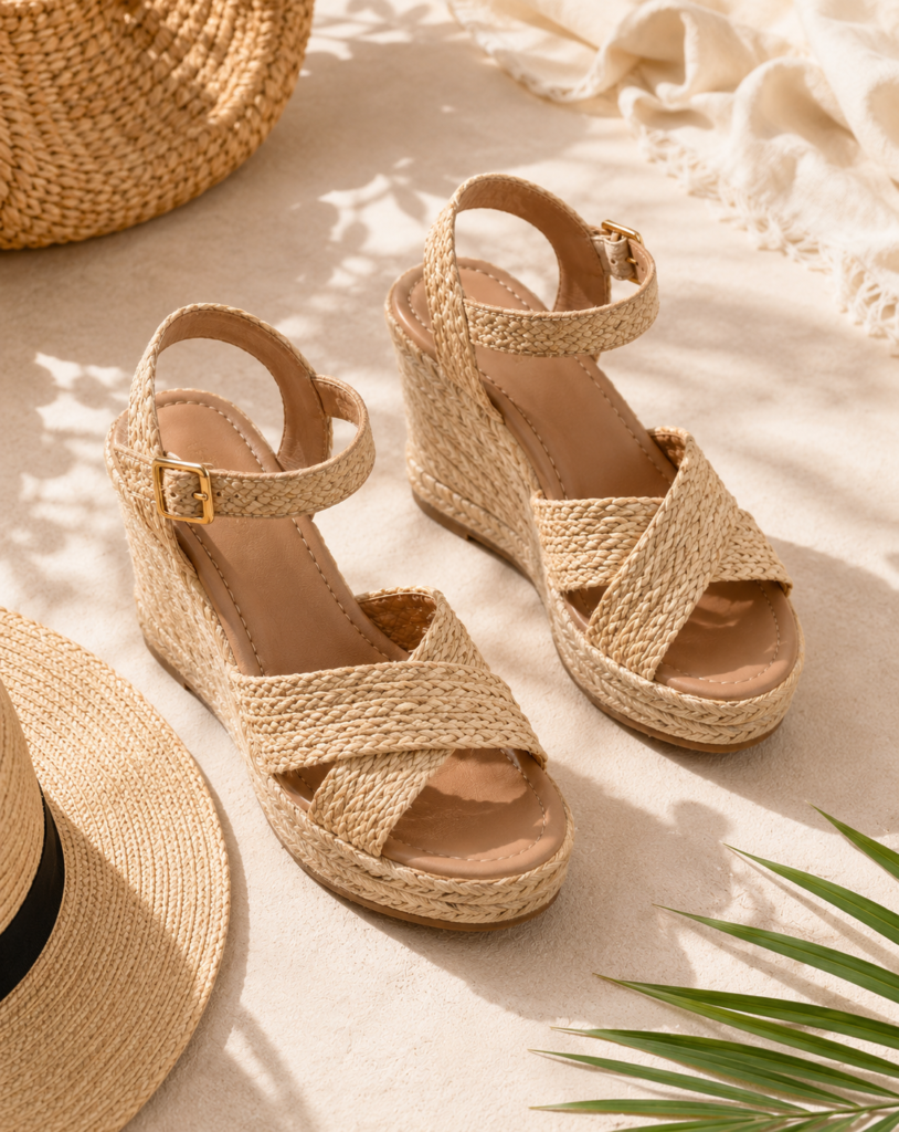 2. Espadrille Wedges