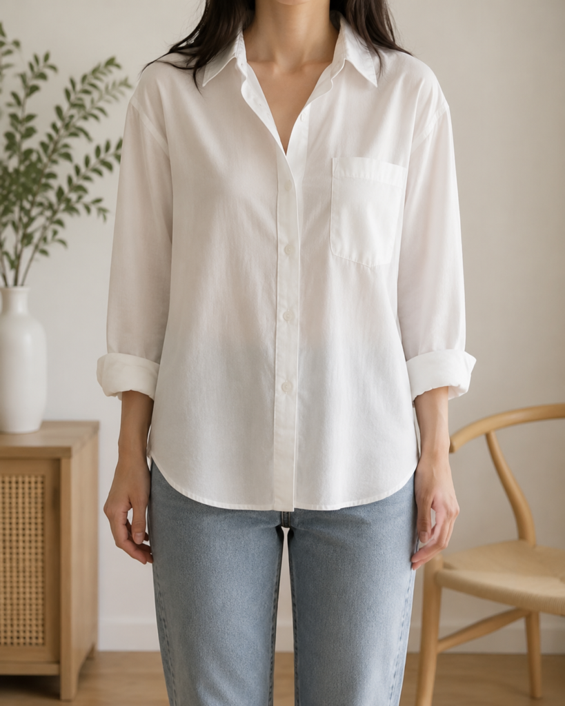 Step 1: Start With an Untucked Shirt – The Natural Base