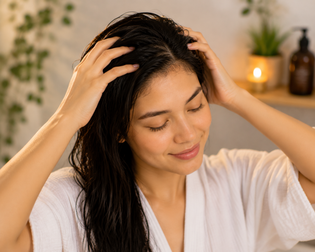4. Scalp Massage