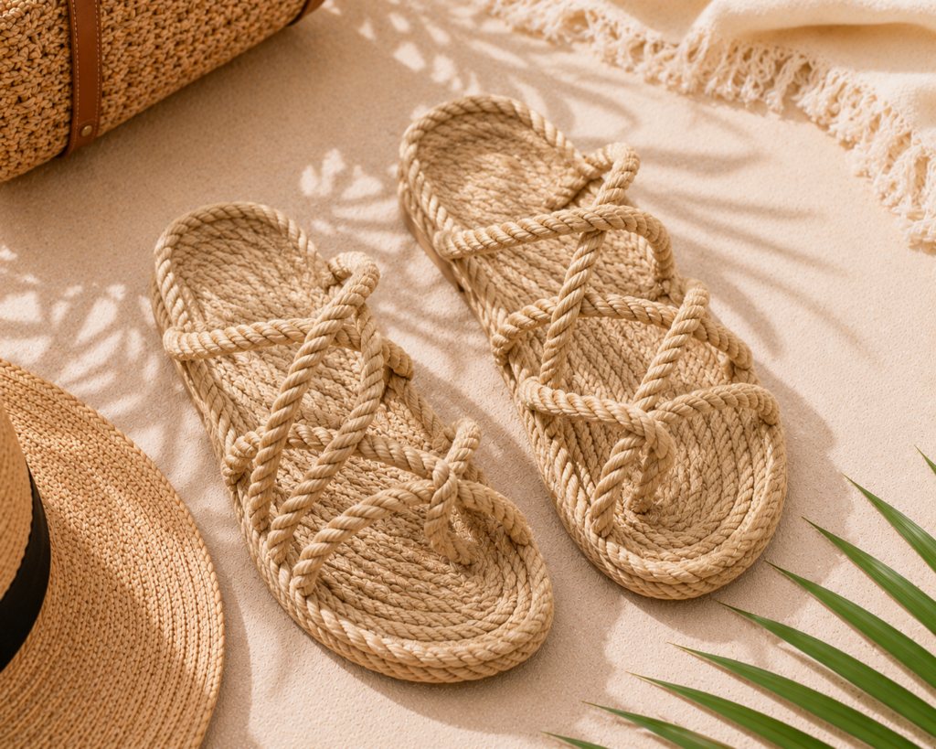 8. Rope Sandals/spa
