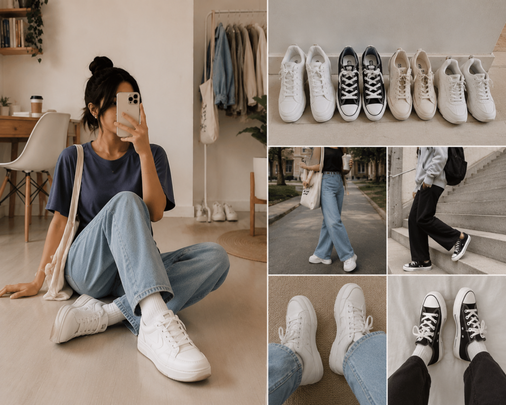 Why Sneakers Dominate College Fashion